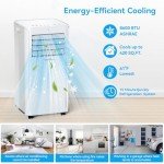 Coolblus 12000 BTU Portable Air Conditioner for Home