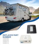 USTAR 3316230.000 RV Wall Thermostat Relay Box Heat/Cool Compatible with Dometic for RV Camper Conditioners 3316230.700 with Black Wall Thermostat 3316230.714