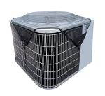 Air Conditioner Covers for Outside Units Central Ac Cover Leaf Guard Heavy Duty Mesh AC Defender for Outdoor Square Units, All Season Black ( 32 x 32 inch Mesh)