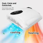 12V Roof RV Air Conditioner,Heat and Cool, Electric Rooftop AC Unit dc Appliances for RV Camper Truck Semi-truck Mini Van Marine Car