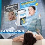 Portable 600ML Evaporative AC Cooler & Humidifier