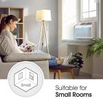 LG 5800 BTU Window Air Conditioners [2023 New] Remote Control Ultra-Quiet Compact-size Washable Filter Multi-Speed Fan Cools 260 Sq.Ft. Small Room AC Unit air conditioner Easy Install White LW6023R