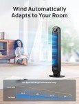 Dreo Bladeless Tower Fan with 90° Oscillation