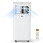 DuraComfort Portable Air Conditioners, 8,500 BTU(Ashrae) /5,100 BTU (SACC), Cooling,Dehumidifier,Fan Mode,Up to 200 Sq.Ft,Suitable for compact Rooms,White