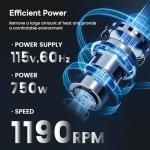 DuraComfort Portable Air Conditioners, 8,500 BTU(Ashrae) /5,100 BTU (SACC), Cooling,Dehumidifier,Fan Mode,Up to 200 Sq.Ft,Suitable for compact Rooms,White