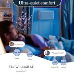 Windmill AC: Ultra-Quiet 10,000 BTU Window Unit