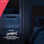 Frigidaire 6,000 BTU Smart Window Air Conditioner & Dehumidifier, 115V, Cools up to 250 Sq. Ft. for Apartment, Dorm Room & Small/Medium Rooms, with Remote Control, White