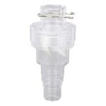 Sunicon Condensate Drain Pipe Check Valve, Central AC Air Conditioner Drain Hose Reflux Non Return One Way Non Return Check Valve for Central Air Conditioning Systems