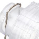 Sunicon Condensate Drain Pipe Check Valve, Central AC Air Conditioner Drain Hose Reflux Non Return One Way Non Return Check Valve for Central Air Conditioning Systems