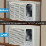Window AC Insulation Side Panels - White