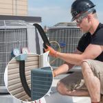 HVAC Copper Pipe Insulation Sleeve 3 Layer Air Conditioner Line Protector 72 x 10.2 Inch AC Thermal Wrap for Outdoor Central Air Mini Split Systems