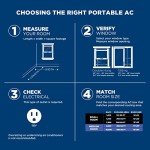 GE 6,100 BTU Portable Air Conditioner with Remote