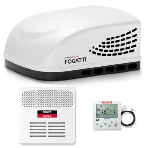 FOGATTI RV Air Conditioner InstaCool 16K BTU Ducted, Rooftop AC Unit RV, All in One Unit, Easy Install, Quiet AC, InstaCool (Ducted, White)