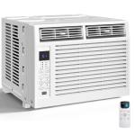 14,000 BTU Window Air Conditioner, 3-in-1 AC Unit with Dehumidifier for Large Room/Living Room Up to 700 Sq. Ft, Quiet & Energy Saving Window AC with Remote, 4 Fan Speeds, 24H Timer