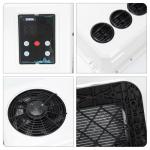 DC 12V RV Air Conditioner, 12000 BTU Truck Camper Rooftop A/C Unit, Fast Cooling, Universal Electric Automotive AC for Motorhome, Van, Tractor, Bus, White