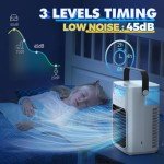 Portable 600ML Evaporative AC Cooler & Humidifier