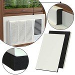 Window AC Insulation Side Panels - White