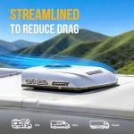 Gidrox 10000 BTU 12V DC RV Air Conditioner - Battery Powered, Low Power Consumption, Ultra Quiet & Fast Cooling Rooftop AC Unit with APP Remote for Camper Van and Truck (Cooling Only)