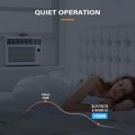 ROVSUN 5000 BTU Window Air Conditioner with Remote & Timer, AC Unit for Window with ECO Mode, 4 Fan Speeds & Easy Installation Kit for Home Dorm Apartment Office up to 150 Sq. Ft, 115V/60Hz