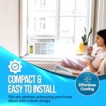 Senville 6,000 BTU Window Air Conditioner - Cools 250 Sq. Ft