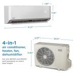 BLACK+DECKER 12,000 BTU Mini Split AC & Heat Pump