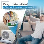BLACK+DECKER 12,000 BTU Mini Split AC & Heat Pump