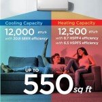 BLACK+DECKER 12,000 BTU Mini Split AC & Heat Pump