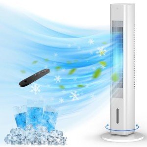 Portable Air Conditioner Cooling Tower Fan with Remote
