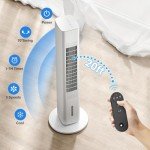 Portable Air Conditioner Cooling Tower Fan with Remote