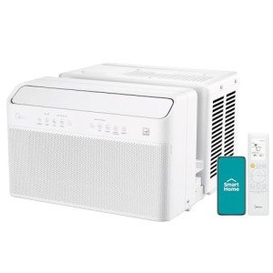 Midea 8,000 BTU Smart Window Air Conditioner