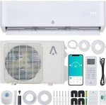 9000 BTU Ductless Mini Split AC & Heater