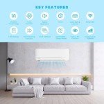 Cooper & Hunter MIA Mini Split AC/Heater, 9,000 BTU