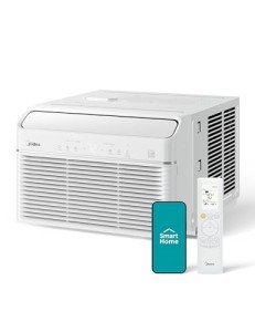 Midea 8,000 BTU Smart Window Air Conditioner Unit