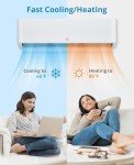 9000 BTU Mini Split AC with WiFi Control