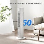 Portable Air Conditioner Cooling Tower Fan with Remote
