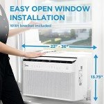 Midea 8,000 BTU Smart Window Air Conditioner