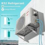TURBRO 12,000 BTU Ductless Mini Split AC Unit