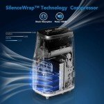 9000 BTU Mini Split AC with WiFi Control