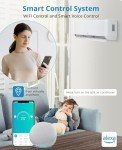 9000 BTU Ductless Mini Split AC & Heater