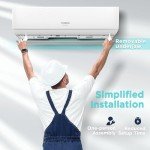 TURBRO 12,000 BTU Ductless Mini Split AC Unit