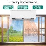 YITAHOME 18000 BTU WiFi Mini Split AC System