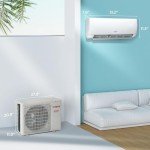 TURBRO 12,000 BTU Ductless Mini Split AC Unit