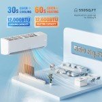 ROVSUN 12000 BTU WiFi Mini Split AC & Heater