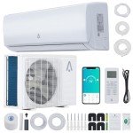 9000 BTU Mini Split AC with Heat Pump