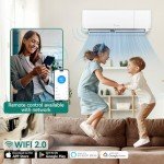 YITAHOME 12000 BTU Ductless Mini Split AC System