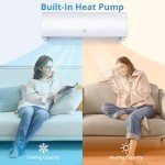 9000 BTU Mini Split AC with Heat Pump