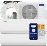 DELLA 18K BTU Dual Zone Mini Split AC