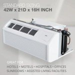 Cooper&Hunter 12,000 BTU PTAC Air Conditioner with Heat Pump