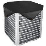 Pusonor Heavy-Duty Air Conditioner Cover, 36"x36" Black