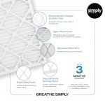 20x20 Air Filter MERV 8, 6 Pack